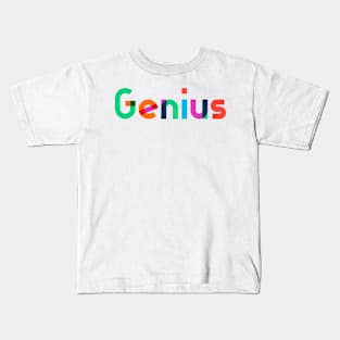 Genius t-shirt for that ONE person you know! Kids T-Shirt